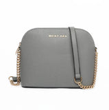 Small Leather Chain Shell Bag for Women