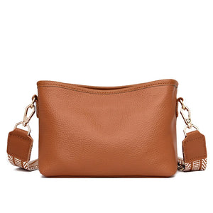 Women's Shoulder Bag Wide Shoulder Belt Messenger Square Bag