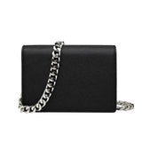 Leather Crossbody Bags for Women Chains Taschen Girls
