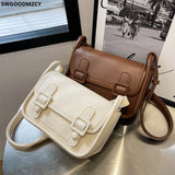 Leather Shoulder Bag for Women Crossbody Office
