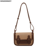 Leather Shoulder Bag for Women Crossbody Office