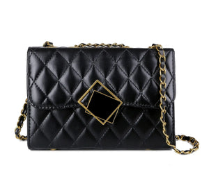 Leather Crossbody Shoulder Bag Women Chains Taschen