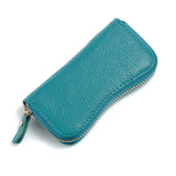Leather Car Key Bag Zero Wallet Cow Bag for Boys and Girls