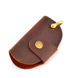 Leather Car Key Wallets Men/Women Key Holder Keys Organizer Case Unisex Keychain