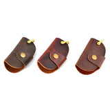 Leather Car Key Wallets Men/Women Key Holder Keys Organizer Case Unisex Keychain