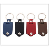 Leather Case Photo Frame Keychain Photo Ornament Mother's Gift