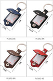 Leather Case Photo Frame Keychain Photo Ornament Mother's Gift