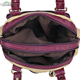 Women's Leather Casual Crossbody Bag Handbag Shoulder Tote