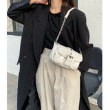 Leather Female Bag Underarm Bag Shoulder Crossbody Bags For Women