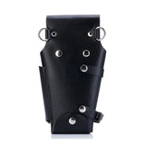 Leather Hairdressing Case Scissor Bag Barber Pouch Holder Rivet Purse