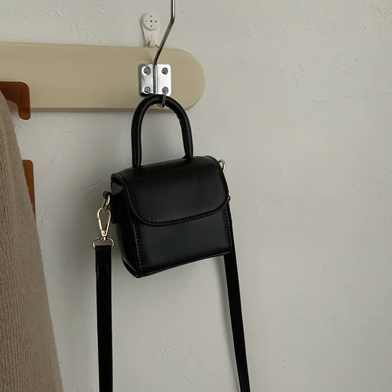 Leather Crossbody Shoulder Bag for Women Mini Bag