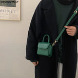 Leather Crossbody Shoulder Bag for Women Mini Bag