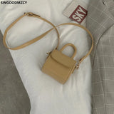 Leather Crossbody Shoulder Bag for Women Mini Bag