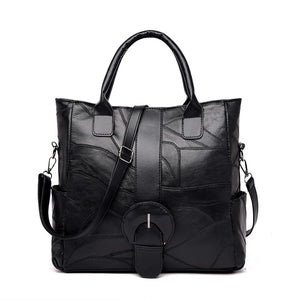 Women's Pu Soft Leather Handbag Tote Bag Shoulder Bags Big Women's Handbags