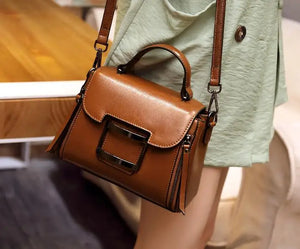 Women's Leather Shoulder Bag Summer Messenger Bag