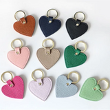 Heart Shape Keychain Women Holder Female Key Ring Pouch Cover