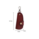 Men's Retro Leather Key Bag Waist Hanging Car Key Bag
