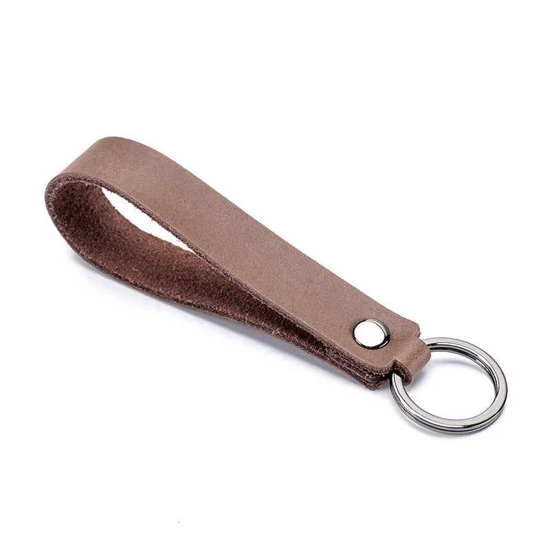 Leather Lanyard Pendant Car Supplies Key Holder Key Ring Keychain