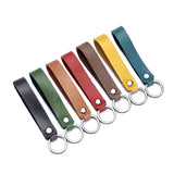 Leather Lanyard Pendant Car Supplies Key Holder Key Ring Keychain