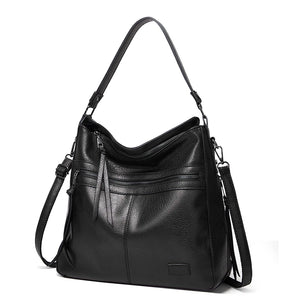 Leather Large Messenger Bag Women Shoulder Bags for Travel