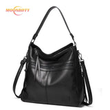 Leather Large Messenger Bag Women Shoulder Bags for Travel