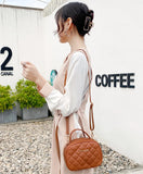 Embroidered Single Shoulder Bag Women's Small Square Handbag
