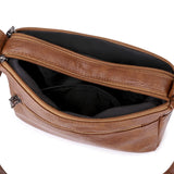 Vintage Leather Ladies Shoulder Crossbody Bag