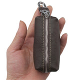 Leather Key Holder Organizer Keychain Purse Key Ring Bag Keys Case Pouch