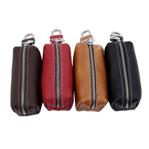 Leather Key Holder Organizer Housekeeper Keys Case Pouch Car Keys Wallets
