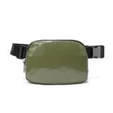 Leather Unisex Waist Bag Cross Body Chest Bag