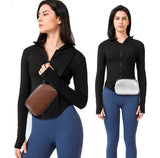 Leather Waist Bag Adjustable Cross Body Chest Bag Outdoor Sports Waist Bag