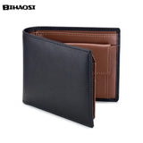 Rfid Anti-theft Men's Wallet Wristlet Leather Purse Cash Wallet