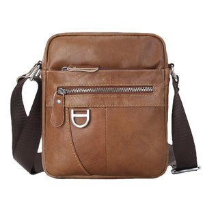 Leather Men's Shoulder Bags Messenger Bag for Men Crossbody Bags Vintage
