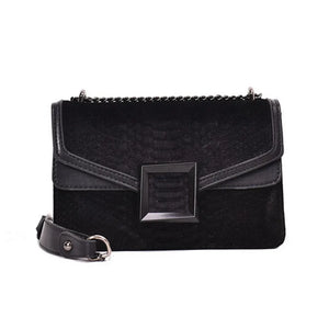 Leather Messenger Bag Chain Shoulder Bags Shoulder Bags