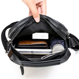 Leather Messenger Bag Handbag Top Male Shoulder Bags Crossbody Bags