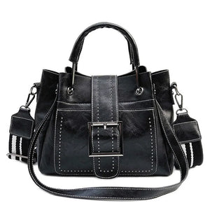 Korea Ladies PU Shoulder Bag Tote Female Crossbody Messenger