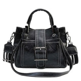 Korea Ladies PU Shoulder Bag Tote Female Crossbody Messenger
