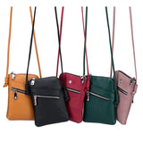 Leather Mobile Phone Bag Soft Leather Shoulder Messenger