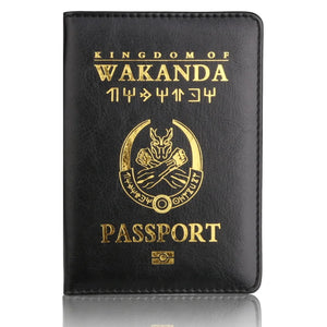 Leather Passport Holder Case Lightweight Travel Wallet Cover