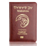 Leather Passport Holder Case Lightweight Travel Wallet Cover
