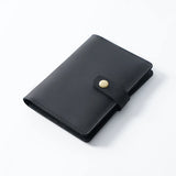 Vintage Leather Passport Holder for Men, Business Travel Wallet