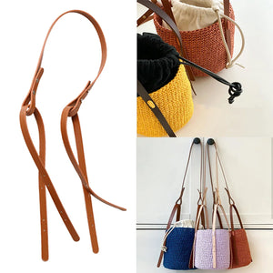 Leather Purse Straps Detachable Handbag Replacement Handles