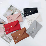 Leather Ring Chest Shoulder Multi-function Waist Bags Envelope Belt Pockets