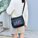 Women's Sheepskin Leather Bag Soft Messenger Shoulder All-match Ladies Bag