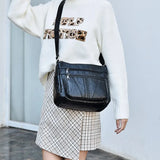 Women's Sheepskin Leather Bag Soft Messenger Shoulder All-match Ladies Bag