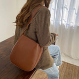 Leather Shoulder Bags Crossbody Messenger Bag Purse Handbag Sac A Main Femme