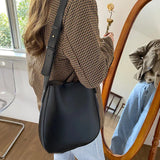 Leather Shoulder Bags Crossbody Messenger Bag Purse Handbag Sac A Main Femme