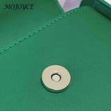 Leather Shoulder Crossbody Bag Small Square Messenger Handbag