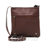 Leather Sling Shoulder Bag Messenger Pack Crossbody Bag Handbag for Women Girls