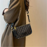 Thick Chain Shoulder Bags Women Crossbody Vintage Ladies Messenger Bag